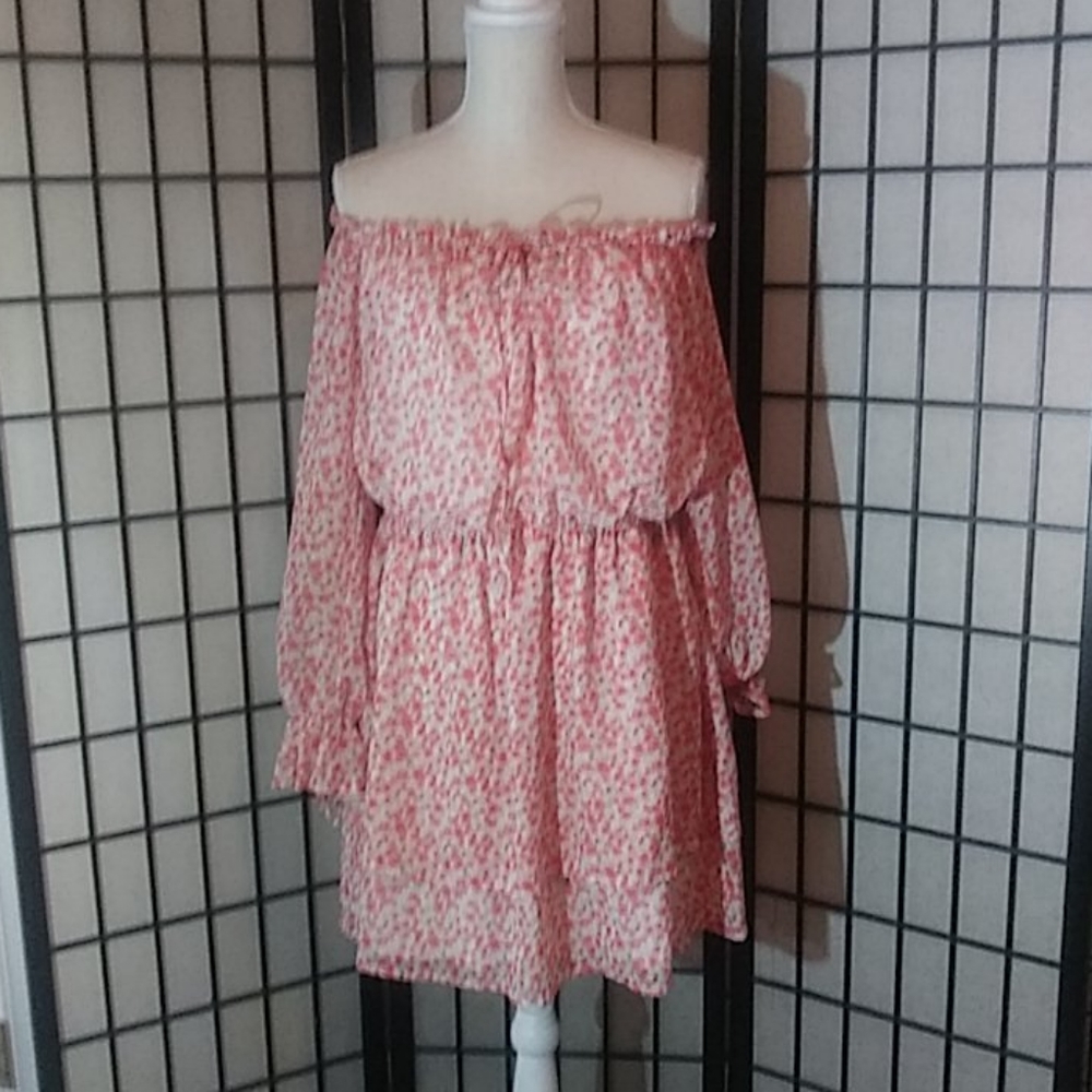 Rue21 Floral Off the Shoulder Dress